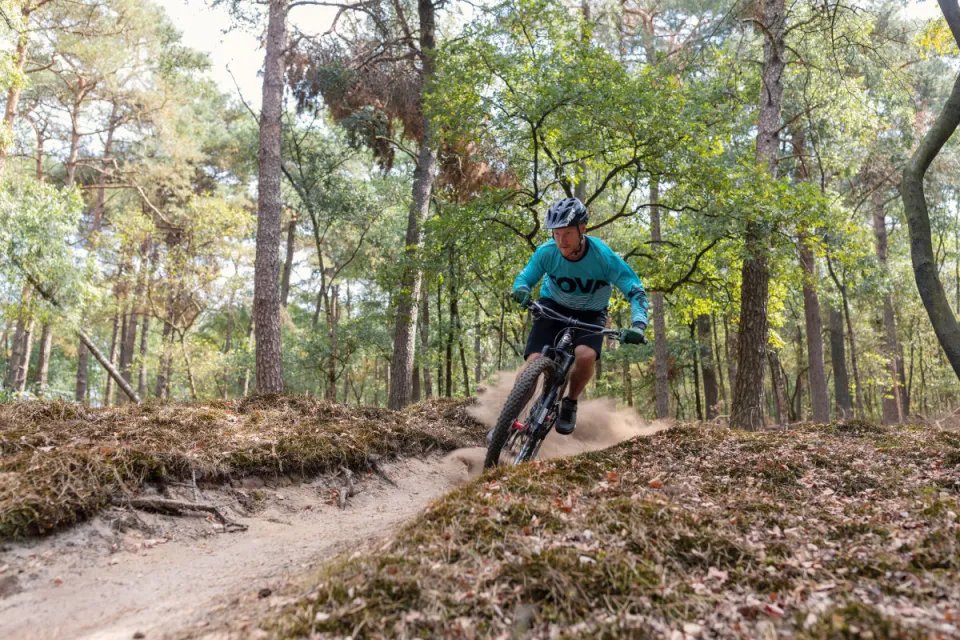 Mountainbiken in het Drents-Friese Wold